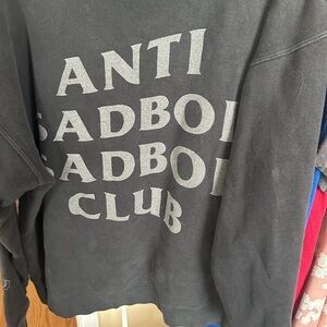Anti Sadboi Club Black Sweater
